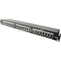 Panneau de brassage 19&quot; 1U CAT5E STP 24 ports